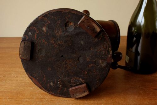 MAHOGANY CHAMPAGNE POURER CRADLE REGENCY WOODEN BOTTLE HOLDER C1820 - ADDITIONAL PHOTO 12
