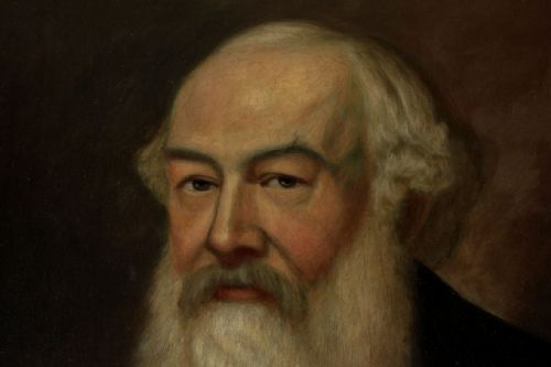BEARDED VICTORIAN GENTLEMAN OIL PAINTING GILT GESSO FRAMED MAN PORTRAIT - ADDITIONAL PHOTO 3