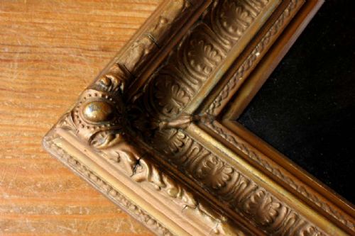 BEARDED VICTORIAN GENTLEMAN OIL PAINTING GILT GESSO FRAMED MAN PORTRAIT - ADDITIONAL PHOTO 5