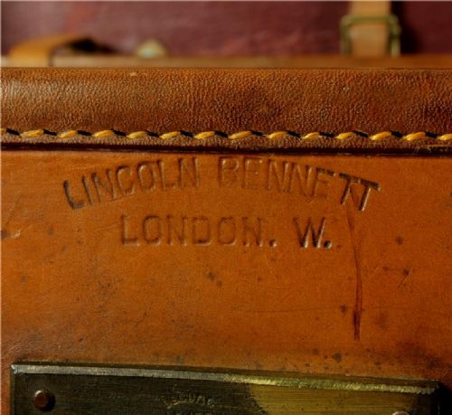 ANTIQUE LEATHER MULTI TOP HAT BOX LINCOLN BENNETT STORAGE CASE JEW - ADDITIONAL PHOTO 17
