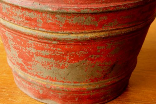 FRENCH BELGIAN SEMOIS TOBACCO JAR TOBACCONIST TABAC SHOP STORAGE TIN - ADDITIONAL PHOTO 8