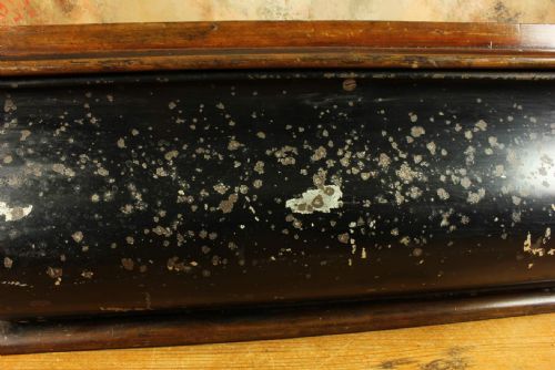 ANTIQUE COFFEE SHOP TIN VICTORIAN CAFE TOLEWARE TRIPLE COMPARTMENT BOX - ADDITIONAL PHOTO 18