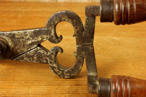 ANTIQUE LARGE PAIR GARDENING SHEARS 18TH CENTURY FRENCH GARDENER'S TOOL - ADDITIONAL PHOTO 16