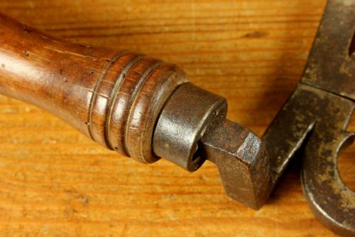 ANTIQUE LARGE PAIR GARDENING SHEARS 18TH CENTURY FRENCH GARDENER'S TOOL - ADDITIONAL PHOTO 23