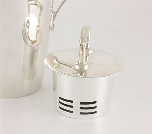 ASPREY CO SILVER PLATED COCKTAIL SHAKER ART DECO MILK CHURN C1930 - ADDITIONAL PHOTO 9