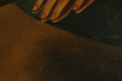 SAINT FRANCIS DE SALES OIL PAINTING RELIGIOUS 18TH CENT ITALIAN SCHOOL - ADDITIONAL PHOTO 12