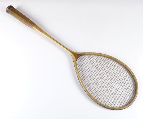 Antique Slazenger Badminton Racket the Buckley. Racquet Sport. C1900.