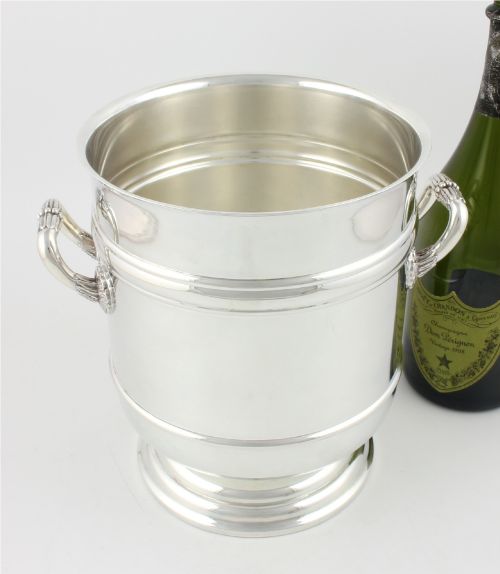 Vintage Christofle Malmaison Champagne Cooler. French Wine Ice Bucket.