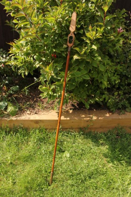 fig 1. French Botanist Walking Cane. Gardener Cutter. Ceuilleuse Dubois c1880.