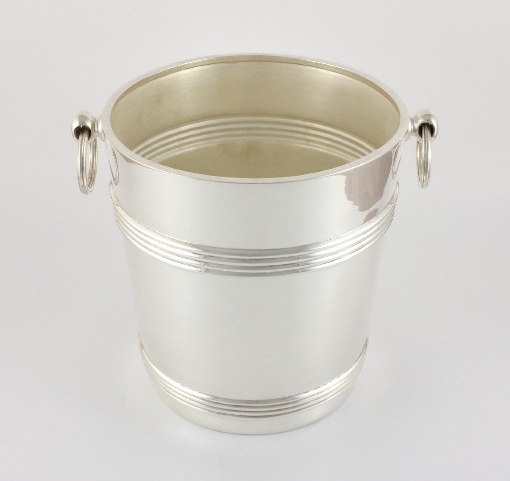 Silver Plate Christofle France Wine Cooler.