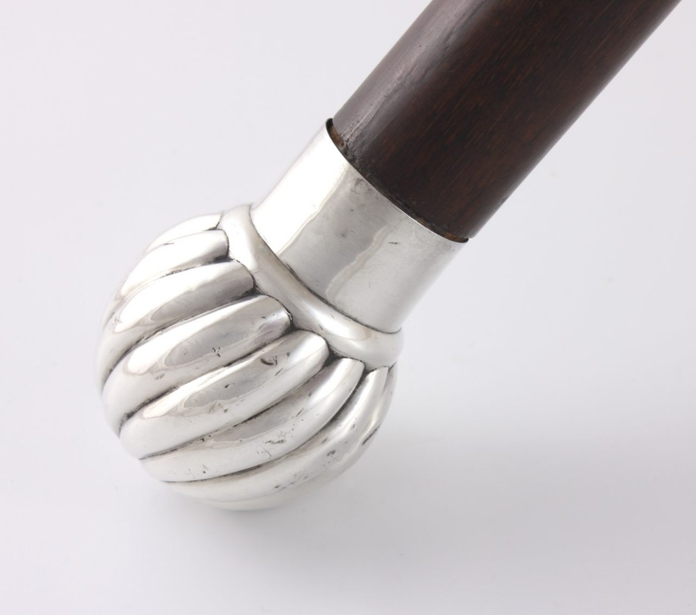 Silver Topped Walking Stick