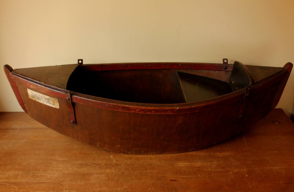 Wooden Child Swing Boat Ride.