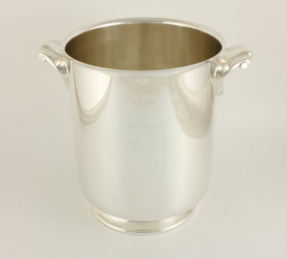 Christofle Champagne Wine Cooler. 