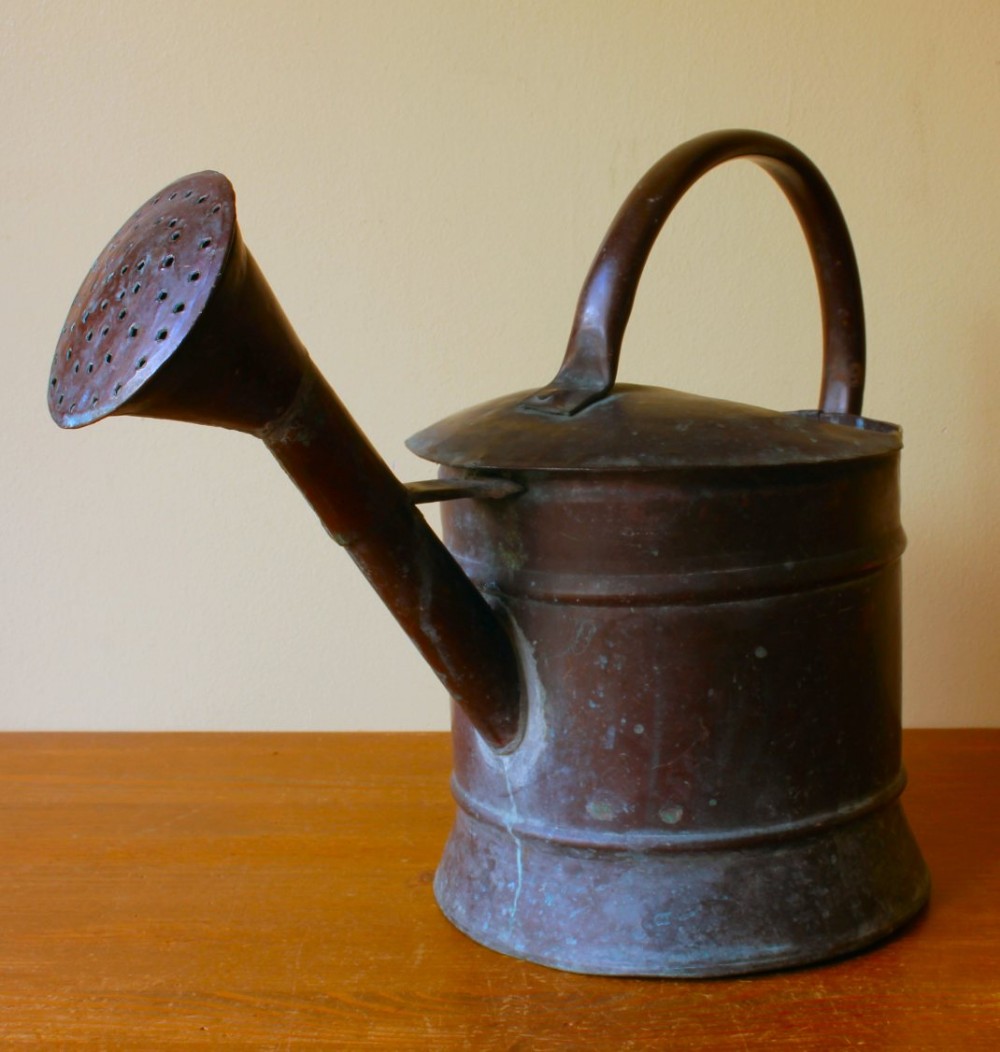 French Copper Arrosoir Watering Can.