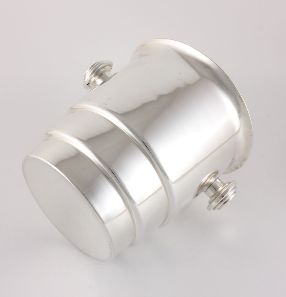 Art Deco Silver Plated Champagne Wine Cooler.