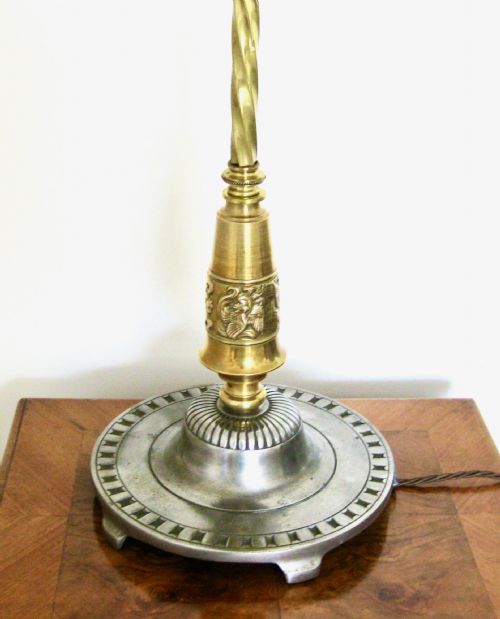 fig 2. STEEL AND BRASS LAMP