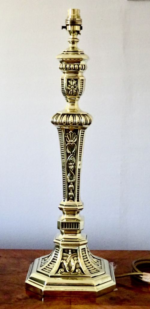 Tall, Ornate Victorian Gas Lamp