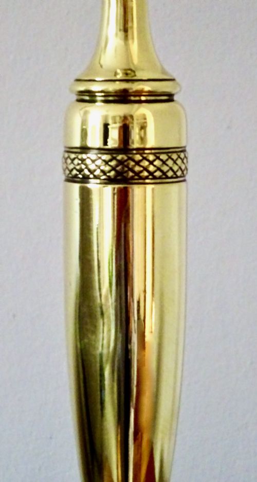 fig 1. 1923-24 REGISTERED HEAVY BRASS LAMP