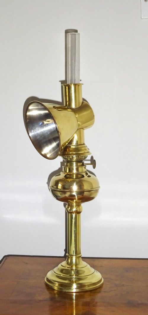 Wild and Wessel Adjustable Height Oil Lamp