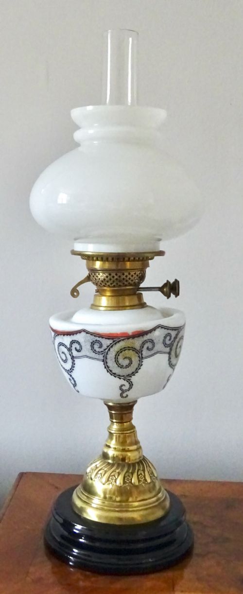 Circa 1920'S Veritas Oil Lamp