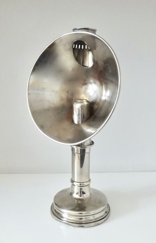 Spring Loaded Candle Lamp with  Shade