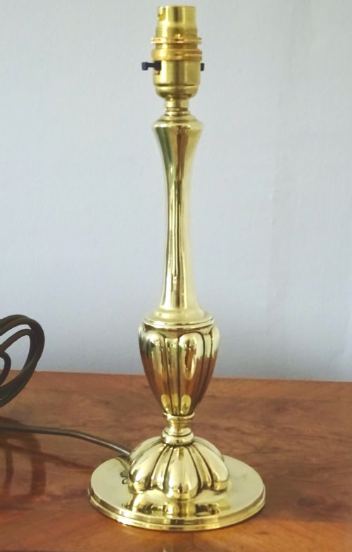 G.e.c. Brass Table Lamp,
no.  8