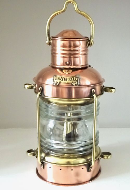 Anchor Maritime Oil Lamp by D.l.
