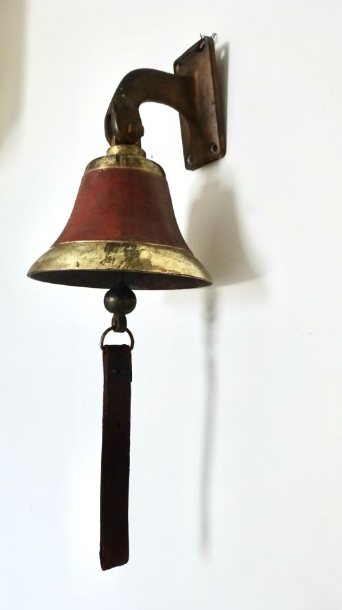 Old Fire Bell with Original Parts