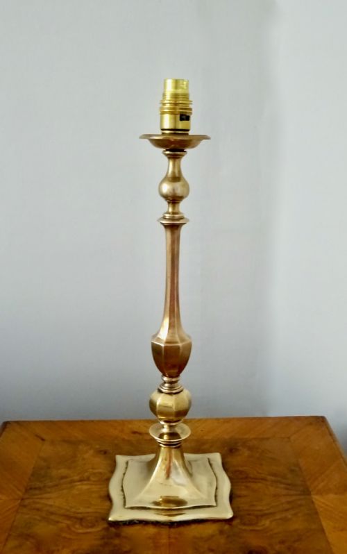 Tall Bronze Table Lamp