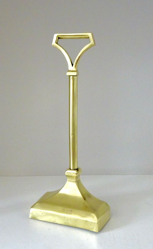 Victorian Brass Door Stop