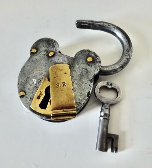 Large Southern Railway Padlock and Key