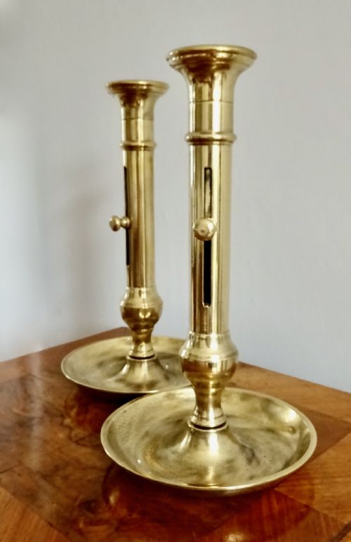 CIRCA 1898 PAIR EJECTOR CANDLESTICKS - ADDITIONAL PHOTO 5