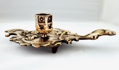 C18601900 A BRONZE CHAMBERSTICK - ADDITIONAL PHOTO 5