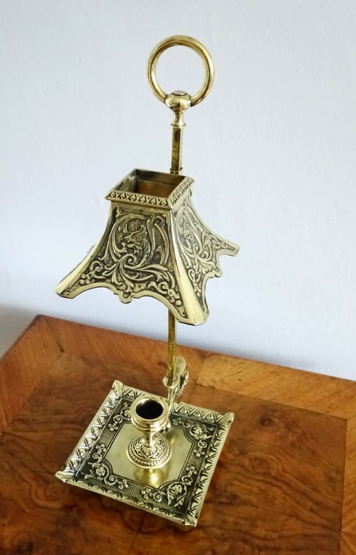 18801900 A CANDLE HOLDER WITH ADJUSTABLE SHADE BY AFC - ADDITIONAL PHOTO 7