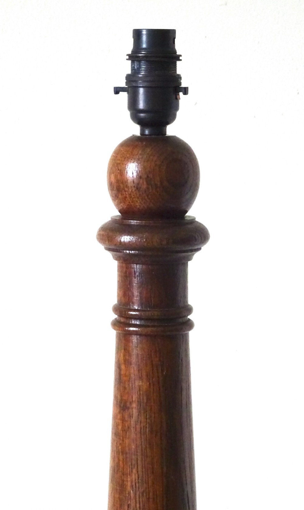TALL  WOODEN LAMP View III