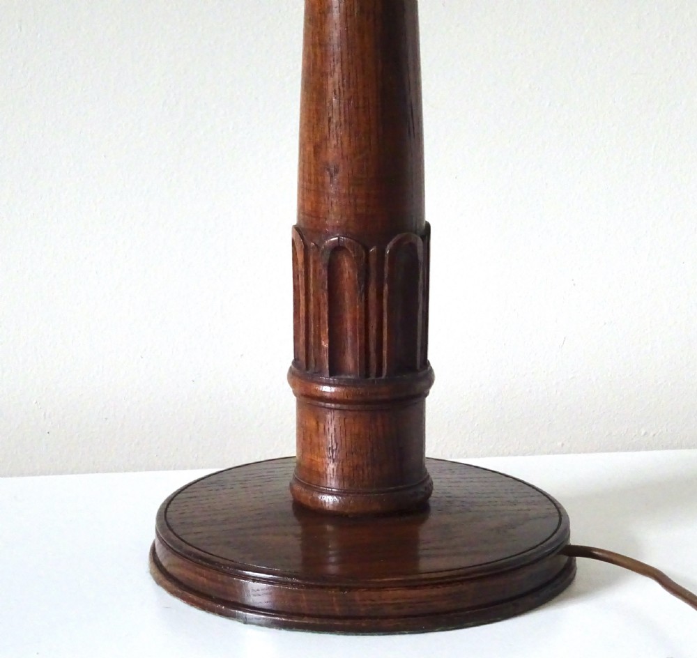 TALL  WOODEN LAMP View IV