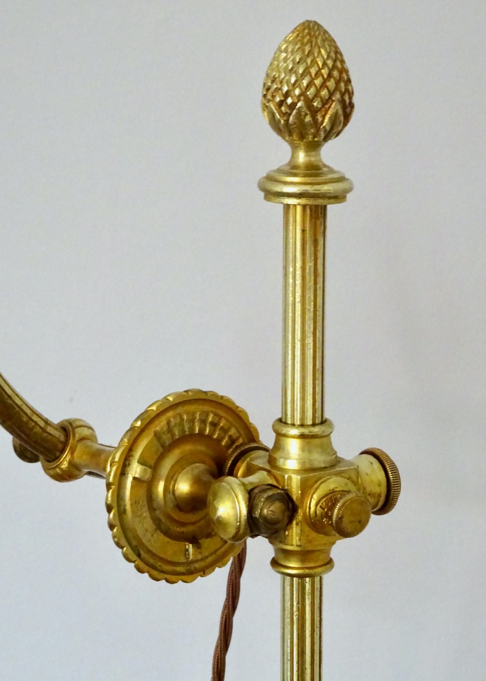 ADJUSTABLE DESK LAMP MARKED L'UVIVERSE ED PARIS View IV