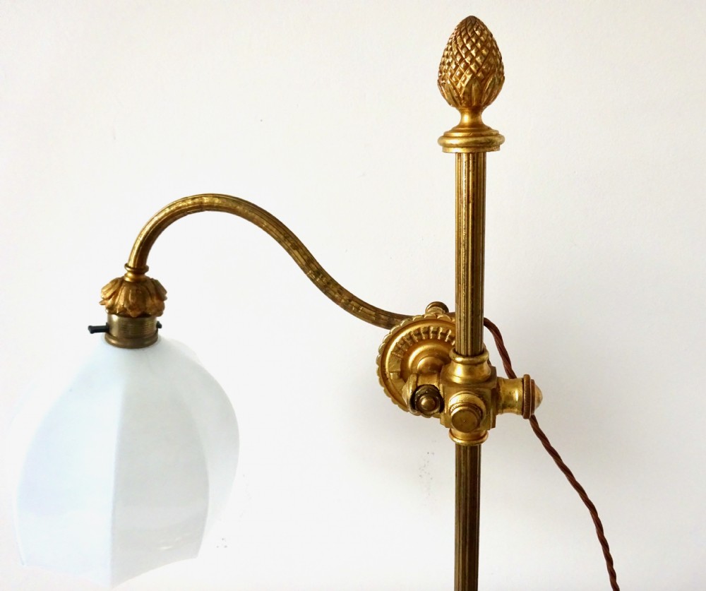 ADJUSTABLE DESK LAMP MARKED L'UVIVERSE ED PARIS View XIV