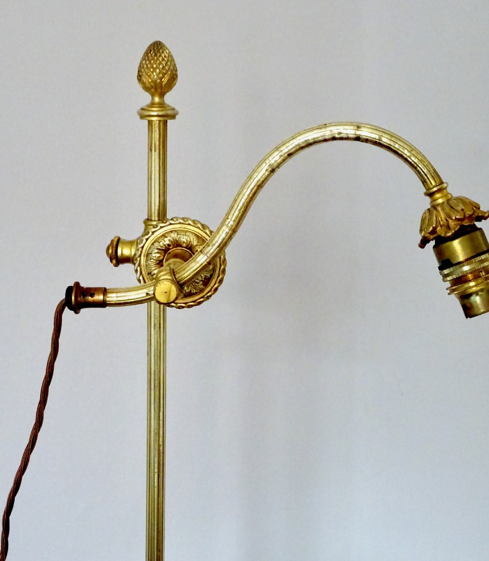 ADJUSTABLE DESK LAMP MARKED L'UVIVERSE ED PARIS View XVI