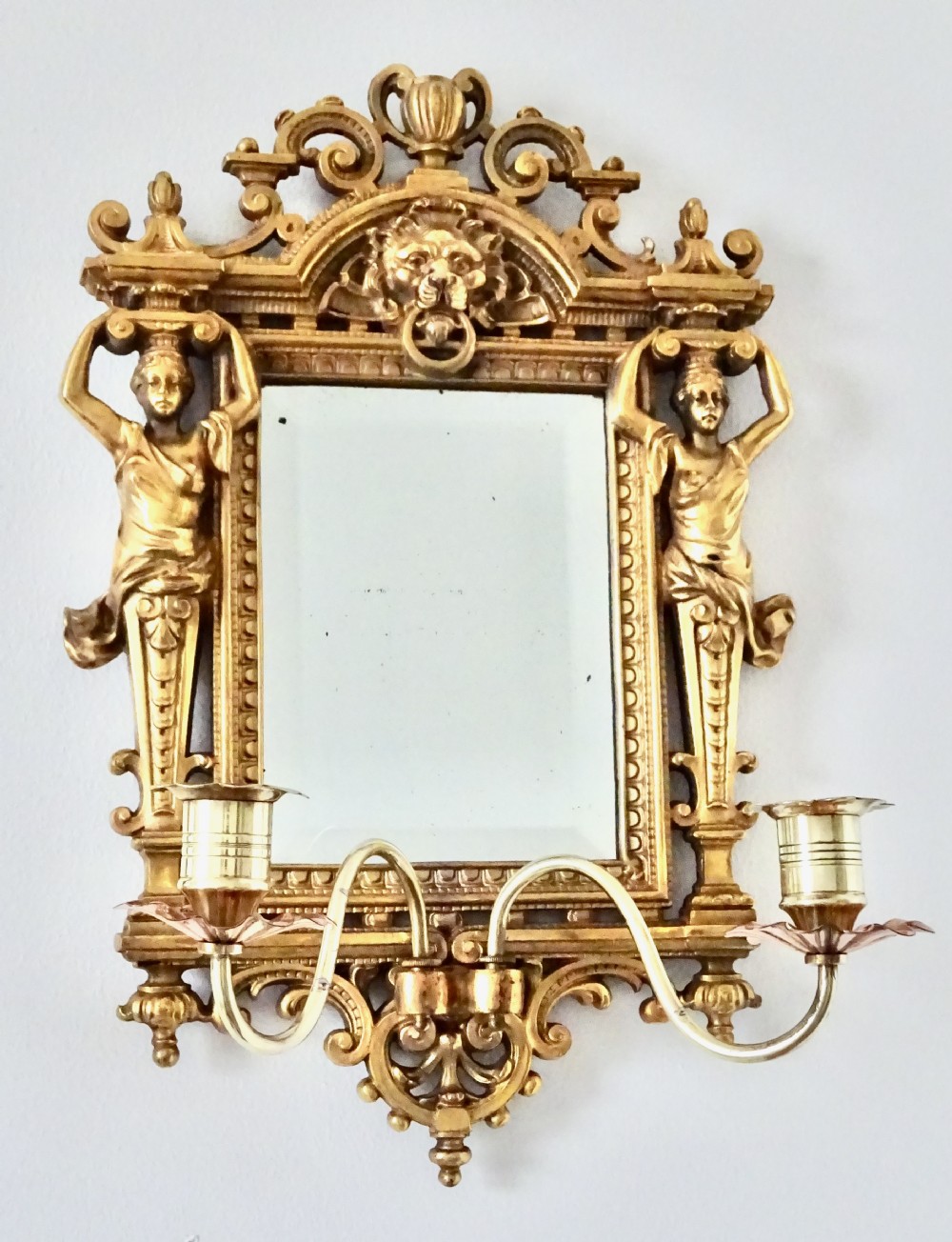 DATED 1897 A PAIR OF GIRANDOLES View VII