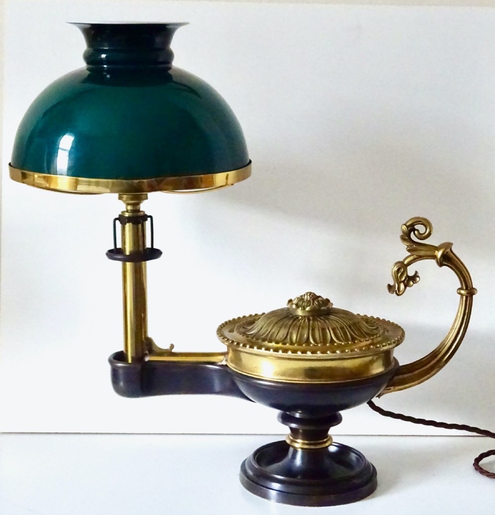 BRONZE VICTORIAN ALADDIN LAMP View VIII