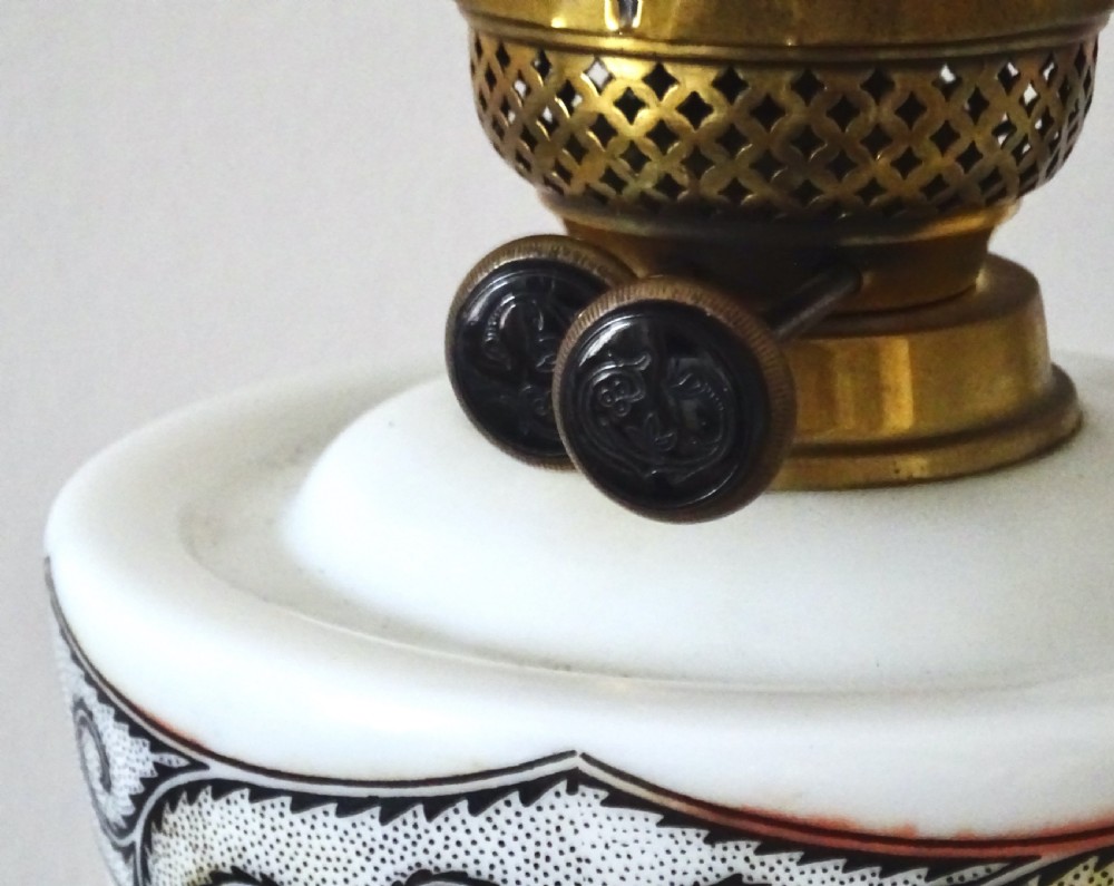 Circa 1920's VERITAS OIL LAMP  View IV