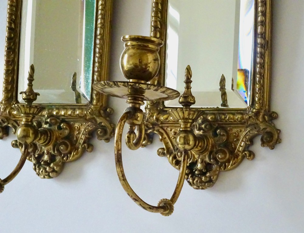 C1884  A REGISTERED PAIR OF GIRANDOLES View III