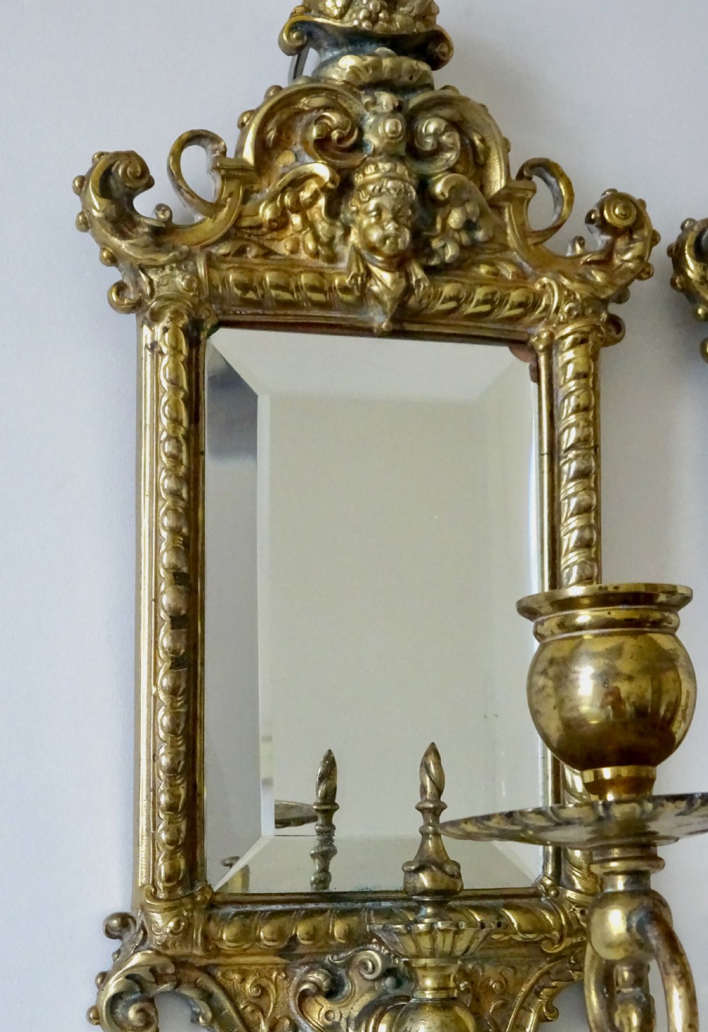 C1884  A REGISTERED PAIR OF GIRANDOLES View IV