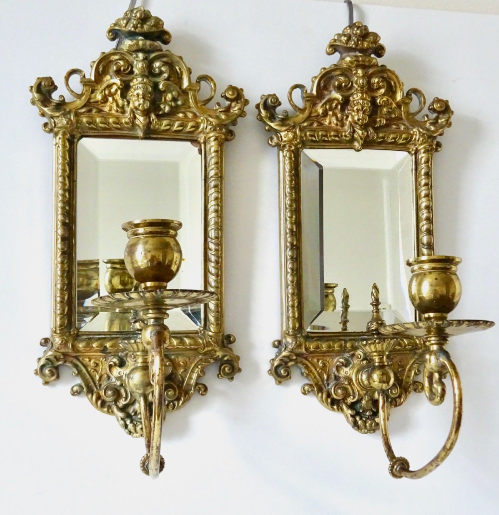C1884  A REGISTERED PAIR OF GIRANDOLES View V