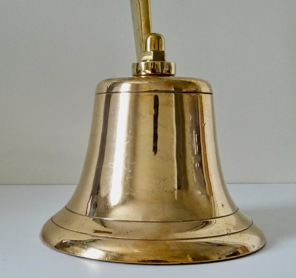 WALL MOUNTED BRASS BELL View III
