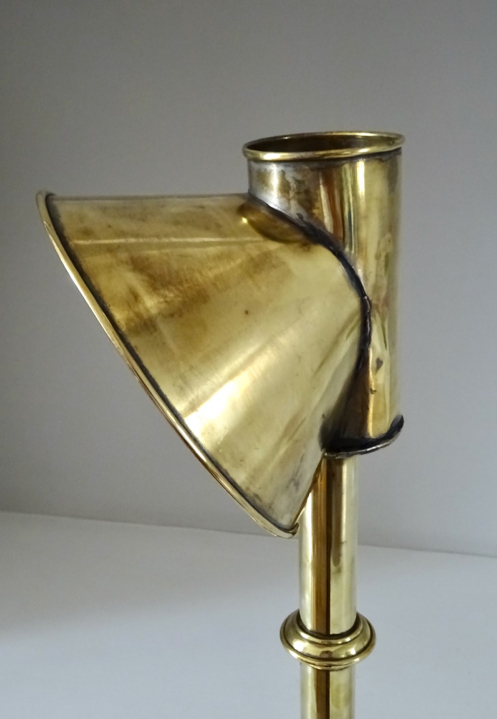 CIRCA 1891 CHARLES R DIBBEN CANDLE LAMP View VI