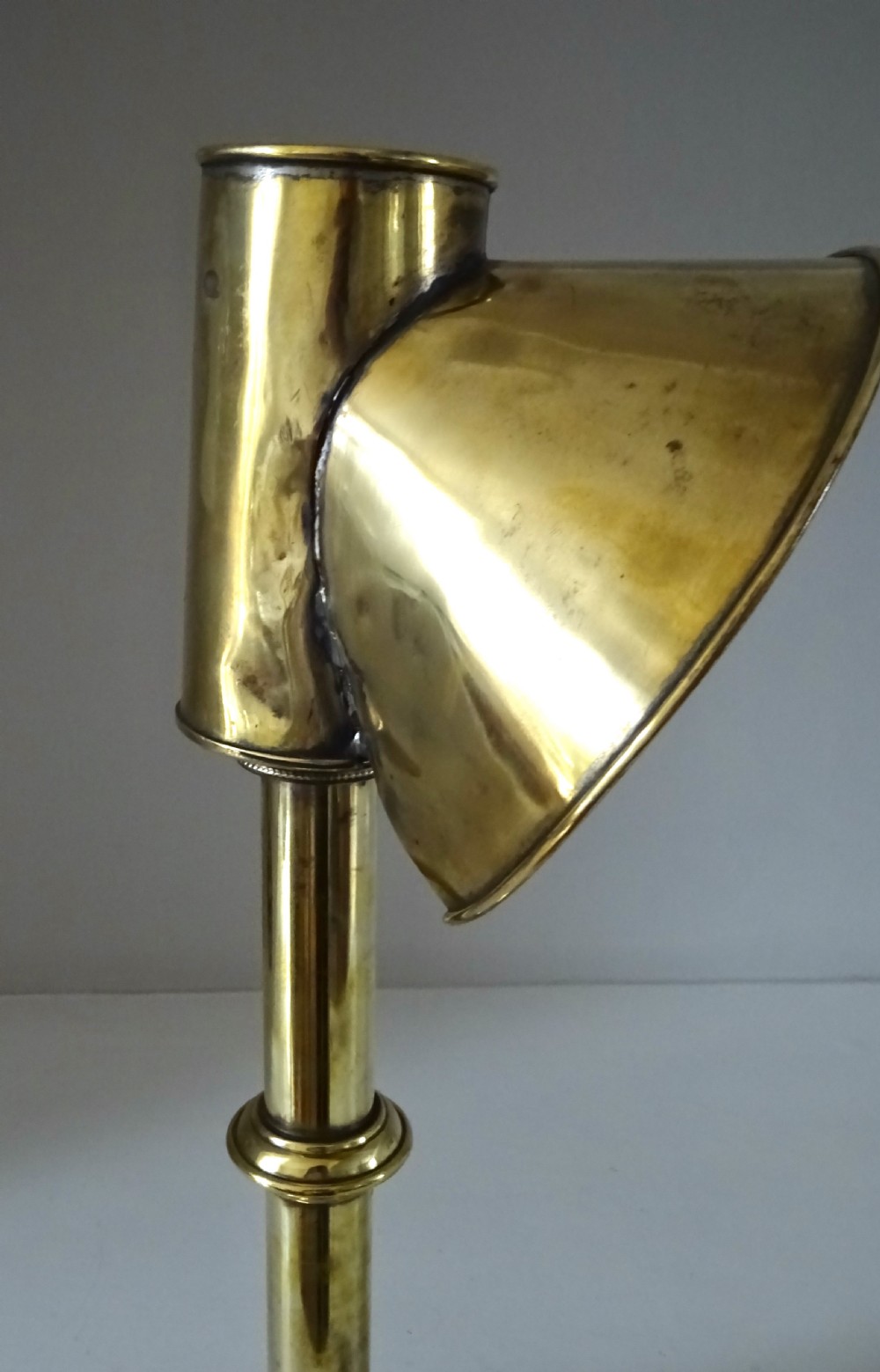 CIRCA 1891 CHARLES R DIBBEN CANDLE LAMP View VII