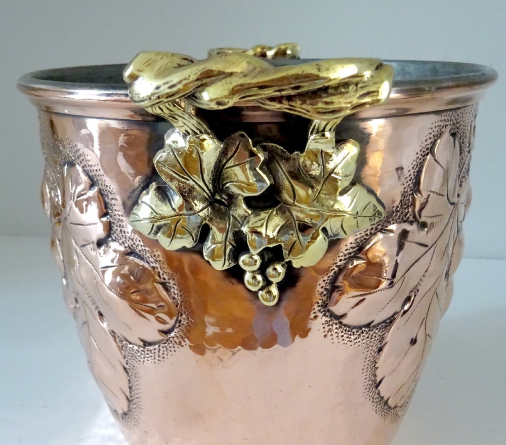 COPPER AND BRASS WINE BUCKET View VI