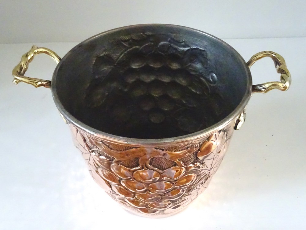 COPPER AND BRASS WINE BUCKET View VII